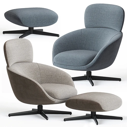 Minotti 现代休闲椅