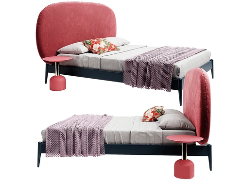 Minotti 现代单人床
