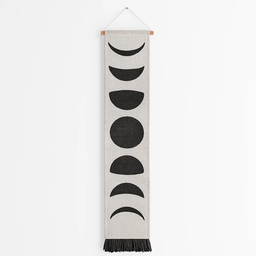 Moon phase wall hanging现代横幅