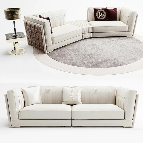 Vittoria Frigerio 现代多人沙发