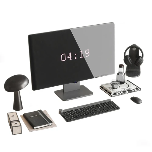 现代电脑办公物品