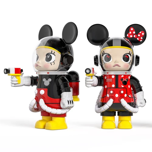 现代泡泡玛特潮玩公仔