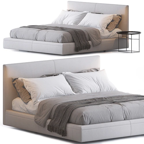 B&B Italia 现代双人床