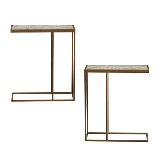 Side table 现代金属花架边几