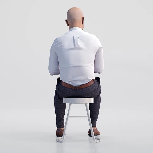 现代男人3D模型