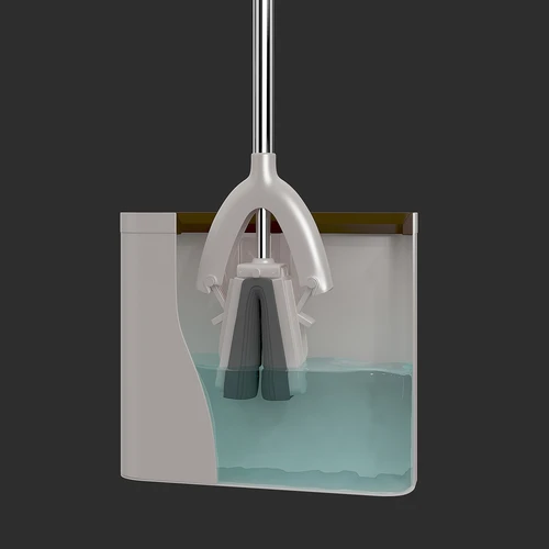 现代拖把3D模型