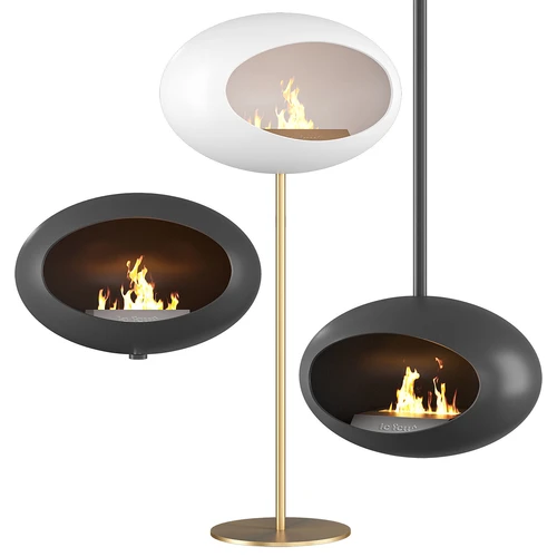 Le Feu Fireplace现代立体火炉