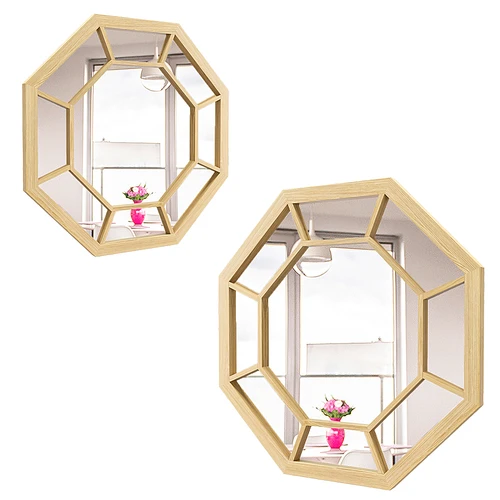 Mirror Glam 现代多边形镜