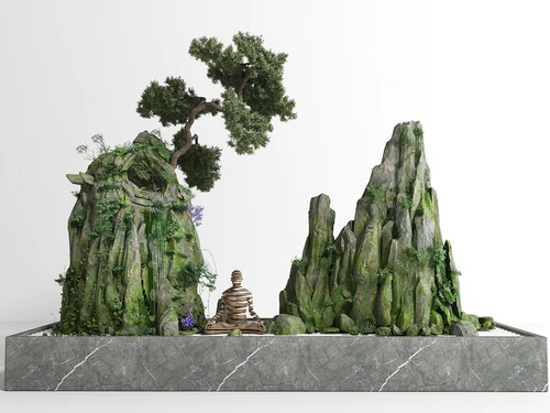 现代风格景观小品