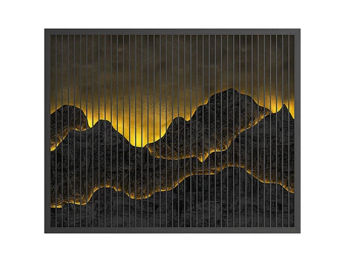 现代办公背景墙