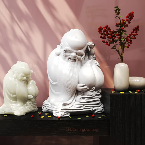 寿桃寿星雕塑