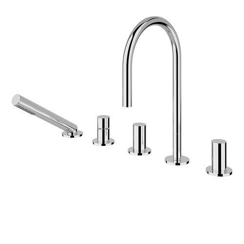 kartell-5-hole5 孔台面式浴缸龙头