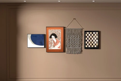 现代装饰画3D模型