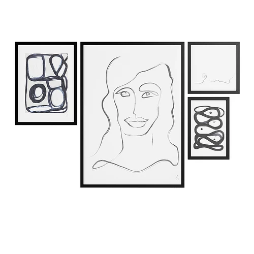 art-lines现代艺术线条艺术品墙壁装饰挂画