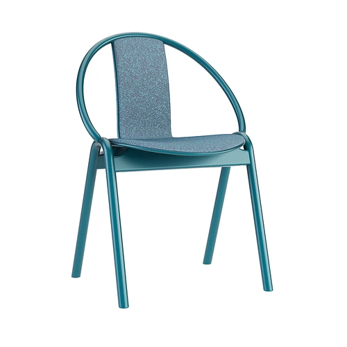 again-chair-现代蓝色椅子