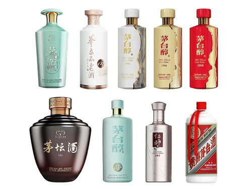 茅台酒白酒瓶