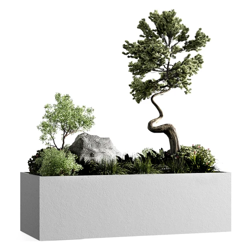 现代植物堆