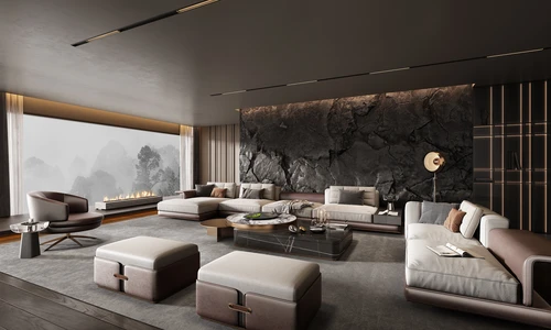 Minotti 米洛提现代客厅