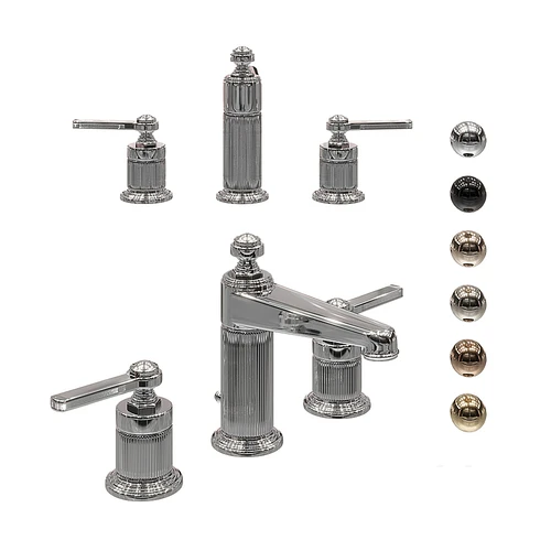 Gessi Venti法式不锈钢水龙头开关阀门