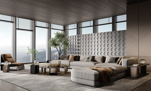 Minotti 米洛提现代客厅