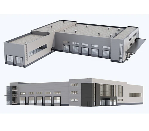 现代外观建筑