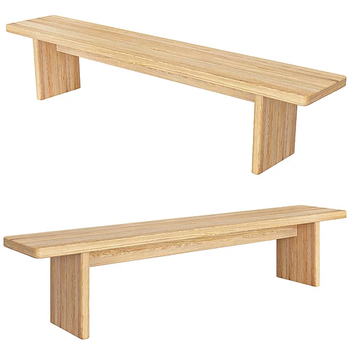 Bench Amalfi 现代实木长凳