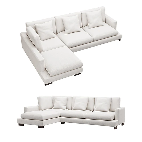 Lounge 法式L型沙发