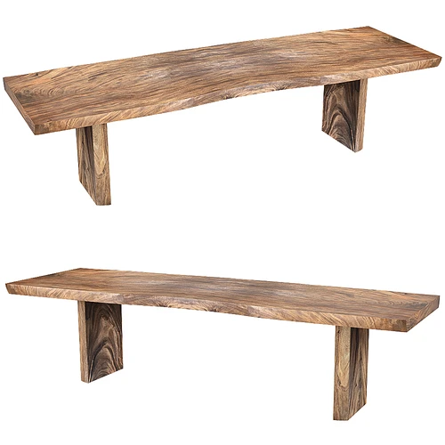 Table Wild Edge 现代复古窄边木桌