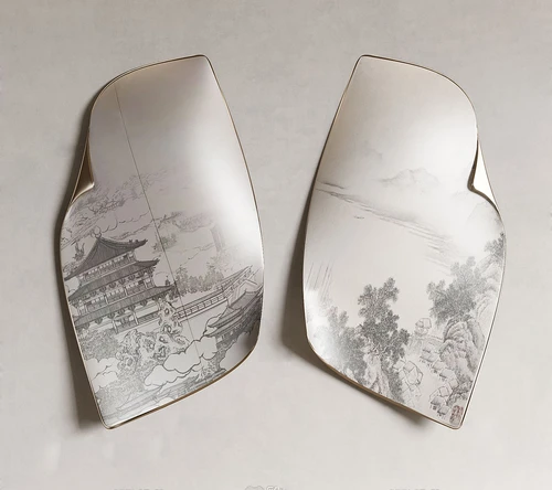 新中式山水装饰画