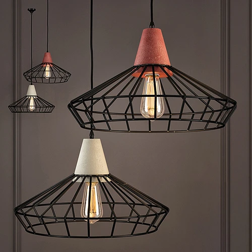 Cement Droplight 工业风吊灯
