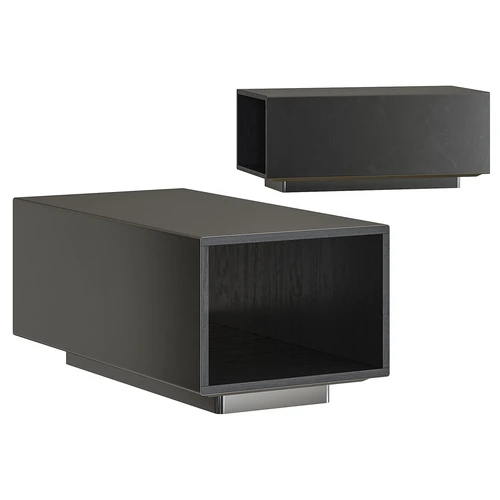 minotti 现代实木床头柜