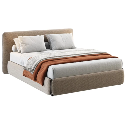 zip-bed现代带单床头