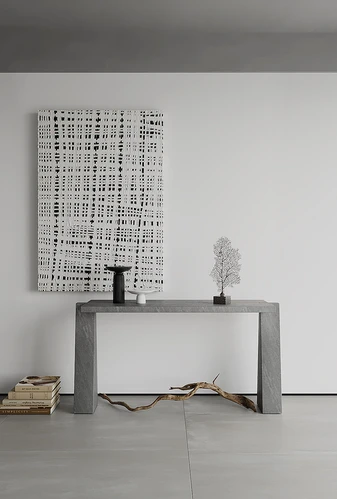 现代北欧极简诧寂风黑白立体装饰画