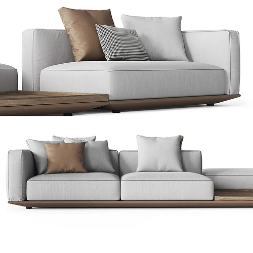Minotti 现代多人沙发