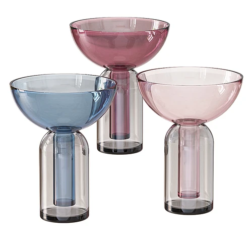 Vase TORUS北欧玻璃花瓶