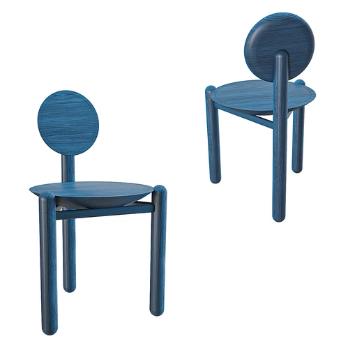 Chair JDH 北欧宝蓝单椅