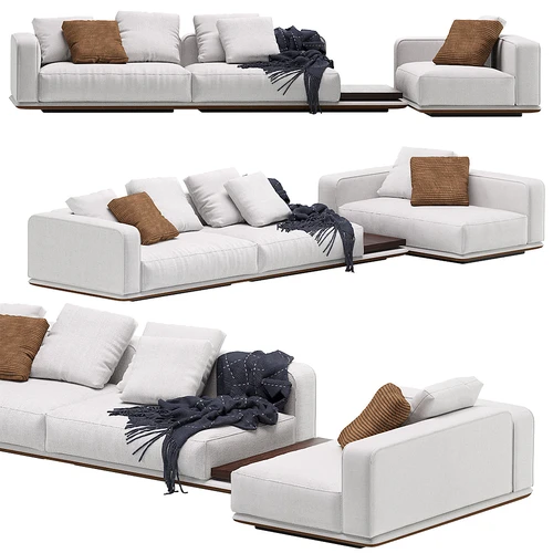 Minotti Horizonte 现代多人沙发
