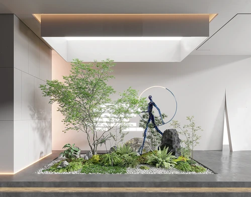 现代室内植物景观