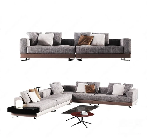 minotti 现代多人沙发
