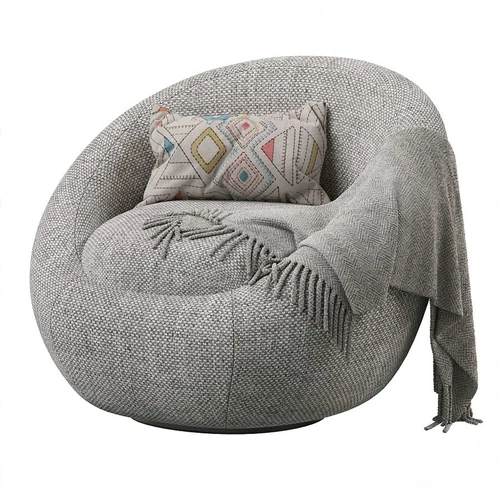 Cozy swivel 现代懒人沙发