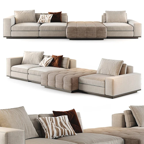 Minotti Lawrence 现代多人沙发