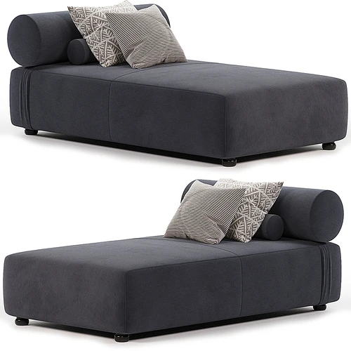 Moroso MEZZE 现代圆枕沙发