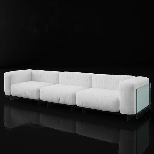 Glas Italia 水晶休闲沙发