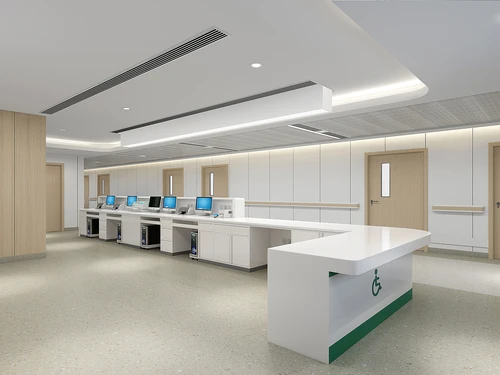 现代医院3D模型