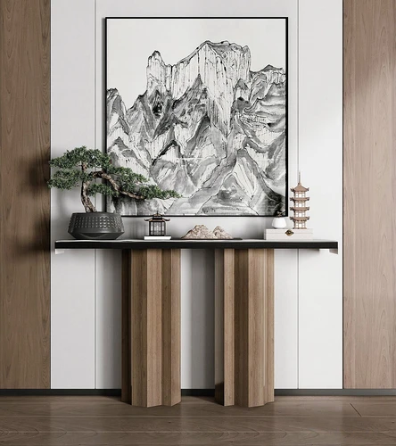 新中式端景台