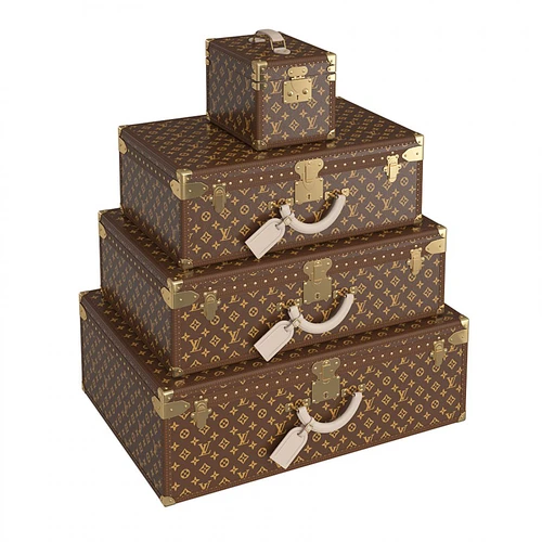 LV 现代皮具收纳箱