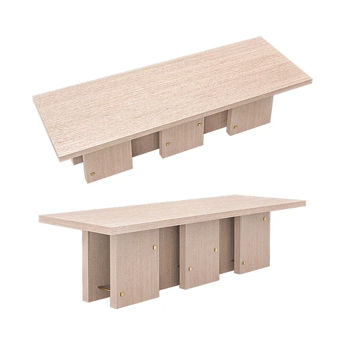 Table S004 侘寂实木桌几
