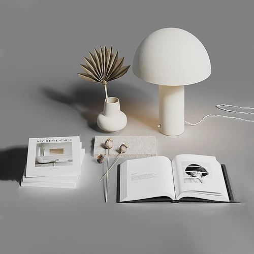 white decor 北欧简约风桌面摆件