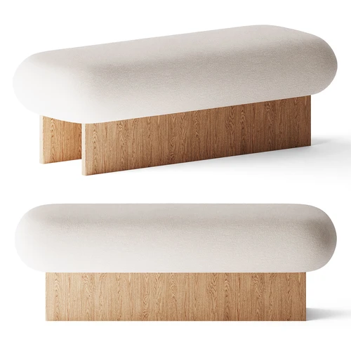 Double ottoman 侘寂凳