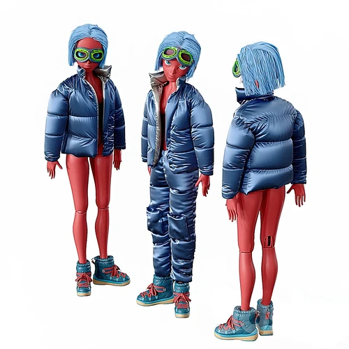 服装机械模特